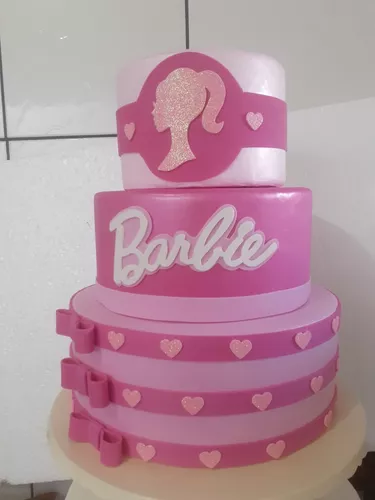 bolo dois andares barbie