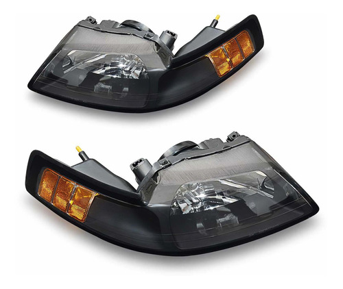 Autosaver88 Conjunto De Faros Delanteros Compatible Con Ford