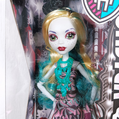 Muñeca Monster High Sustos Camara Accion Lagoona Blue Black (Usado)
