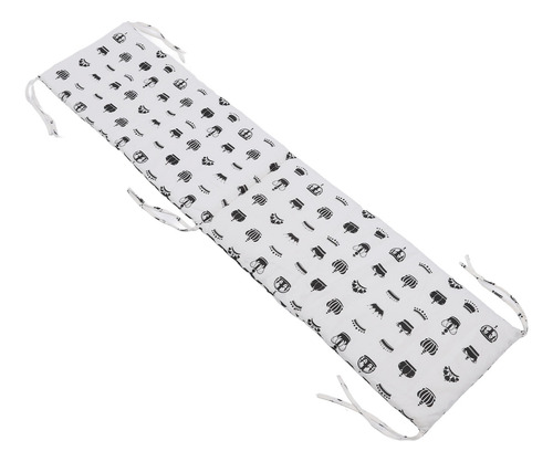 Protector De Cuna Para Cuna De Bebé, Algodón Puro, Suave, An