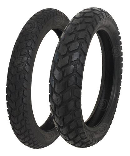 Par Pneu Moto 100/90-19 + 140/80-17 Mt60 (mts) Pirelli