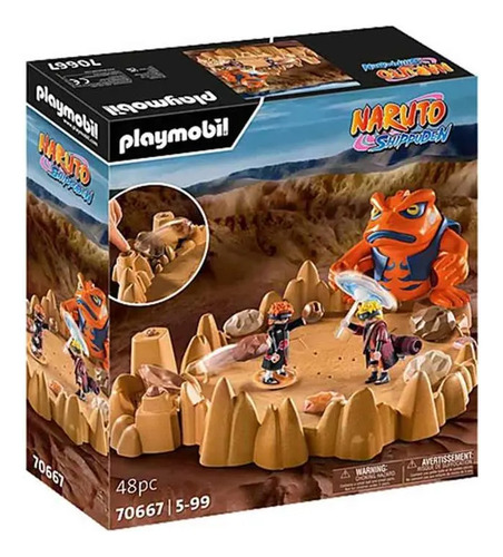 Naruto Vs Pain Playmobil 70667 Com 48 Peças Sunny Brinquedos