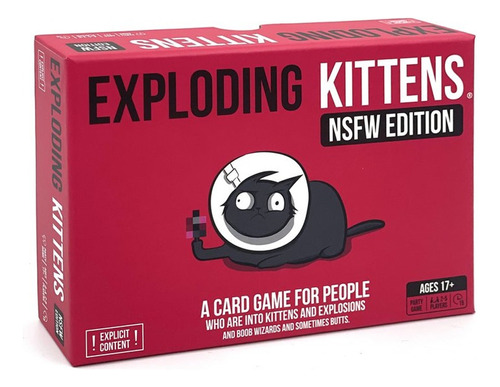 Exploding Kittens Nsfw Edition En Ingles Original