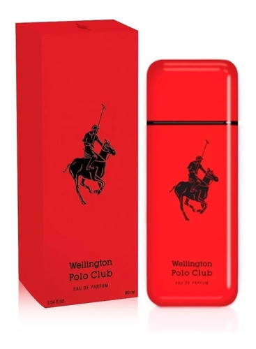 Perfume Wellington Polo Rojo / Negro X 90 Ml (edp)