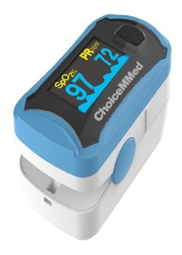 Imagen 1 de 9 de Oximetro De Pulso Choicemmed 6 Modos De Pantalla Onda Pletis