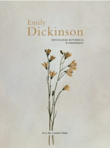 Libro Herbario Y Antología Botánica - Emily Dickinson