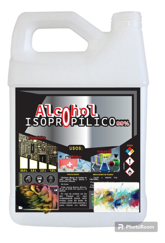 Alcohol Isopropílico 99% De Pureza