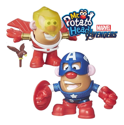 Cara De Papa Figuras Heroes Marvel Vengadores / Copomania 