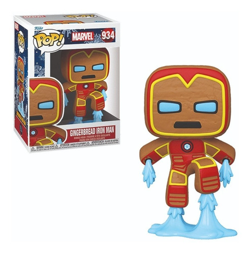 Funko Pop! Marvel - Holiday: Gingerbread Iron Man 934