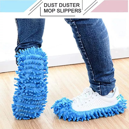 12 Pantuflas Para Limpiar El Polvo Del Suelo Y Los Zapatos,