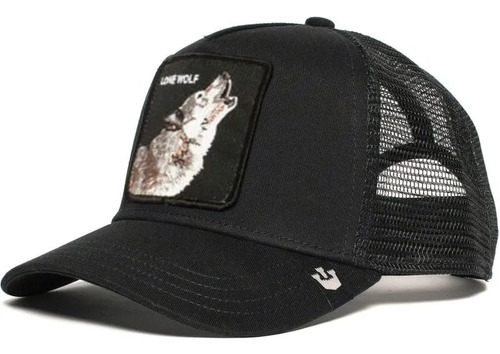 Gorro Jockey Trucker Coleccion Animales Lobo