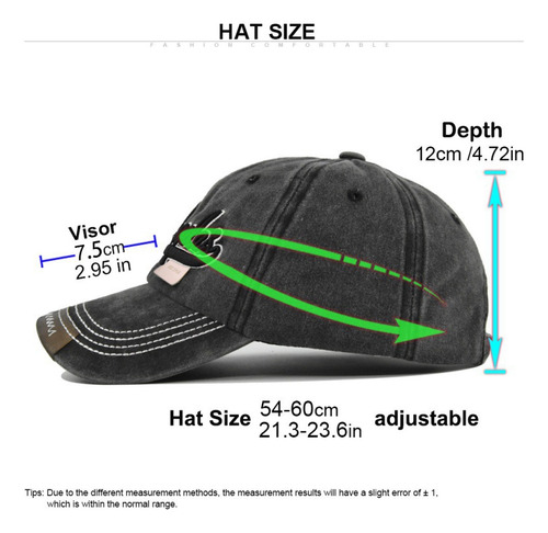 Gorra De Béisbol Retro Bordada Tridimensional Y Gorra Con