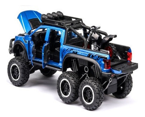 Ford Raptor F150 Edición Tuning Coches De Metal En Miniatura