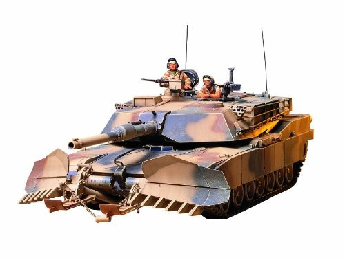 Modelos Tamiya Tanque De M1a1 Abrams Con Mine Plough, Modelo