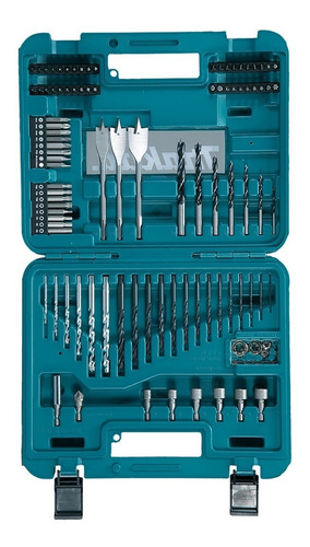Maleta Makita De Acessórios Com 100 Peças D-47248 Original