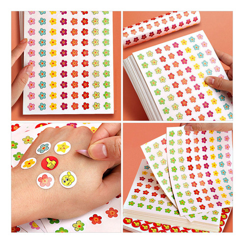 50 Hojas De Pegatinas De Recompensa Multifunción Con Dibujos