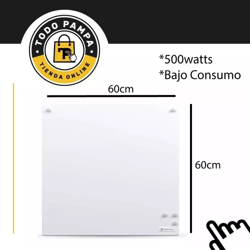 Aquecedor de painel elétrico de baixo consumo Temptech 220v 500w