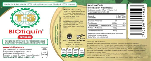 Imagen 2 de 5 de 12 Frascos Biotiquin Regular Tratamiento 3 Meses Maussan