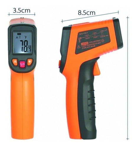 Pistola Láser De Temperatura Resistente Asfalto.frigorificos