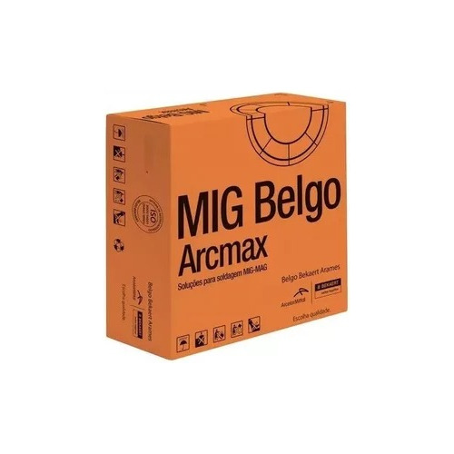 Arame Solda Mig Mag 1,0 Mm Marca Belgo Arcelor Mittal 18kg