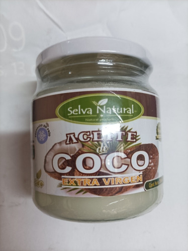 Aceite De Coco Extra Virgen Orgánico 250 Ml
