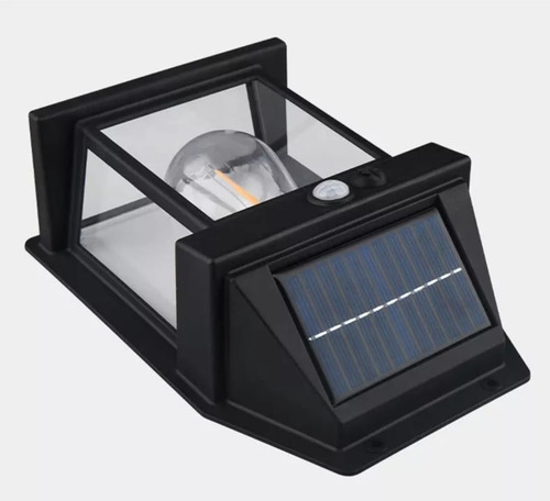 Foco Led Solar Estilo Farol Con Sensor De Movimiento Bk-888