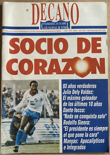 Decano, Nº 3 , Revista Del Club Nacional De Football, Ez5