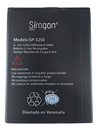 Bateria Pila Siragon Sp-5250