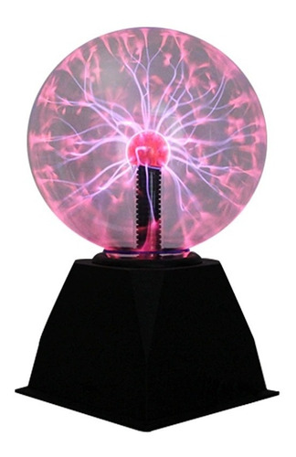 Lámpara Tesla Plasma Relámpago Decoración Sensible Al Sonido