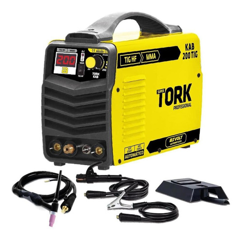 Inversora De Solda 2 Em 1 Tig/mma 200a Bivolt Tork-ite8200