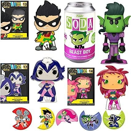 Star Teen Super Character Teen Titans Beastboy Soda Figura