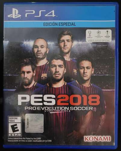 Pro Evolution Soccer 2018 Ps4
