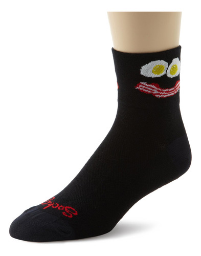 Calcetín De Ciclo De Desayuno Y Calcetín Para Correr De Sock