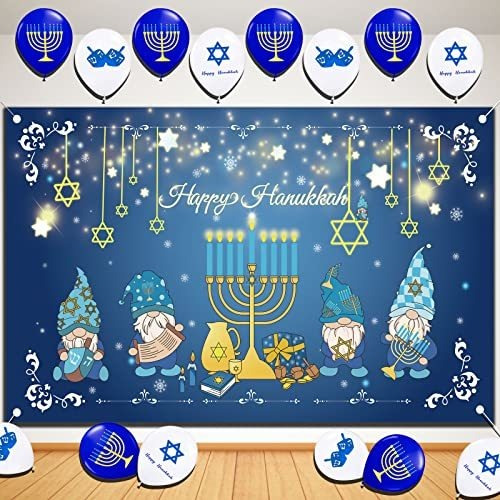 Pancarta De Feliz Hanukkah, Pancarta De Chanukah De 71 X 43 