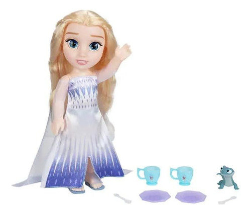 Princesa Disney Elsa Y Bruni Con Accesorios Frozen