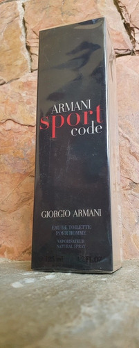 Perfume Armani Sport Code Giorgio Armani 125ml Caballero 