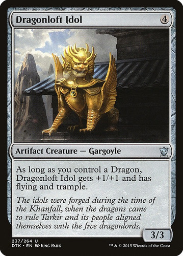 Magic Dragonloft Idol X4 Playset Dragons Of Tarkir