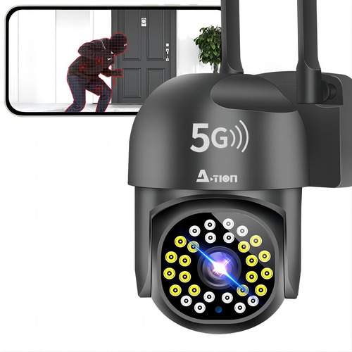 Ation® 5g Wifi6 Camara De Vigilancia Conexión Bluetooth