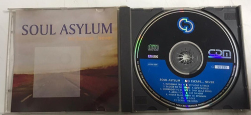 Soul Asylum - No Escape Live Cd Importado Não É Lp Nirvana