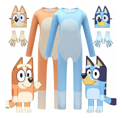 Disfraz De Cosplay Para Niños De Halloween Blueys