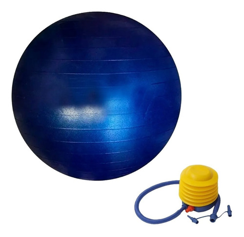 Pelota Yoga Esferodinamia Suiza 75 Cm Gym Pilates + Inflador