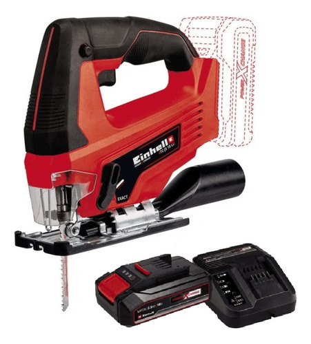 Sierra Caladora 18v Bateria + Cargador Einhell 4321209