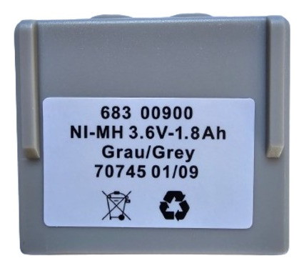 Bateria Hetronic Para Control 3.6v-1.8ah 68300900
