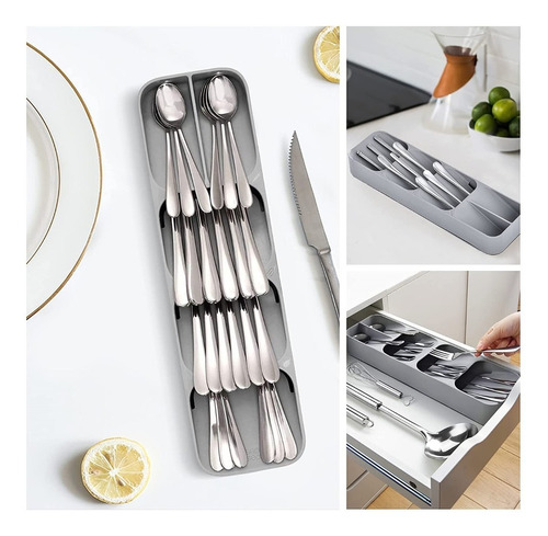 Imagen 2 de 9 de Organizador Cubierto Organizador De Servicios Cocina Cajones
