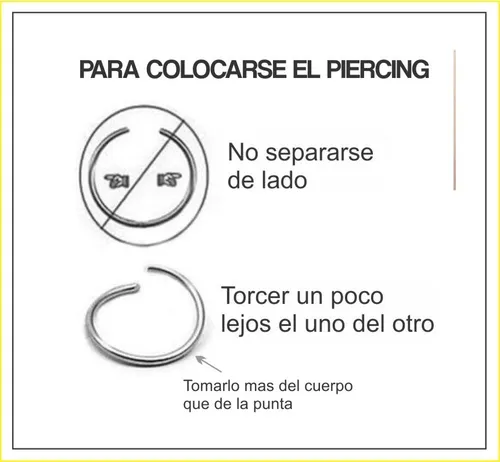 Piercing Septum Original Piedra Original Plata Oferta