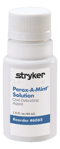 Stryker - Enjuague Bucal Sage Perox-a-mint - 1 Botella, 1.5