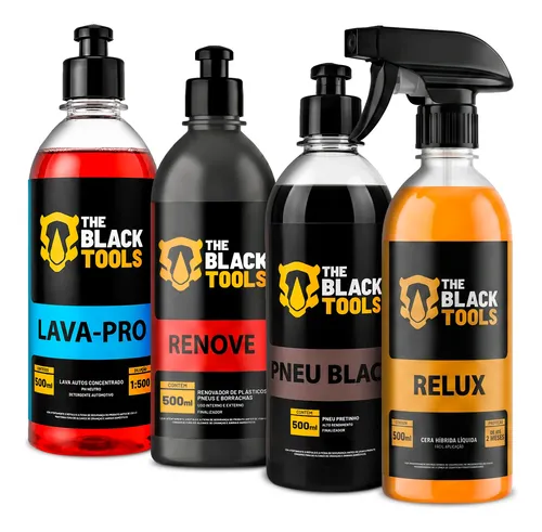 Kit Para Lavagem Automotiva Completa Profissional 500ml