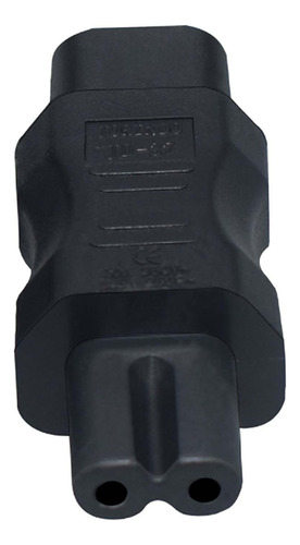 4 Iec320 Macho C8 A C7 Hembra Adaptador De Corriente