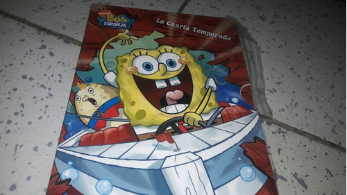 Bob Esponja Temporada 4 Dvd En Español Latino 3 Discos 