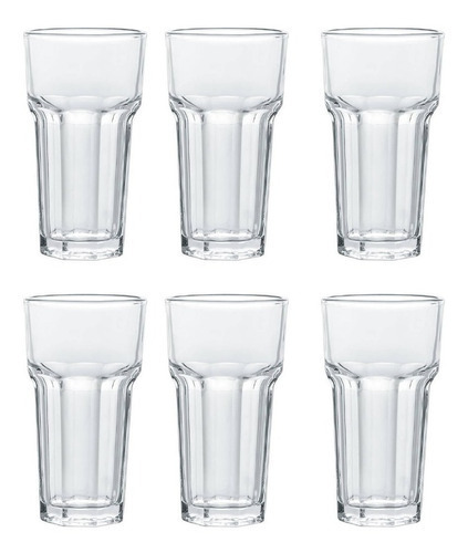 Vaso X6 Cristar Lisboa Alto 355ml Pettish Online Vc